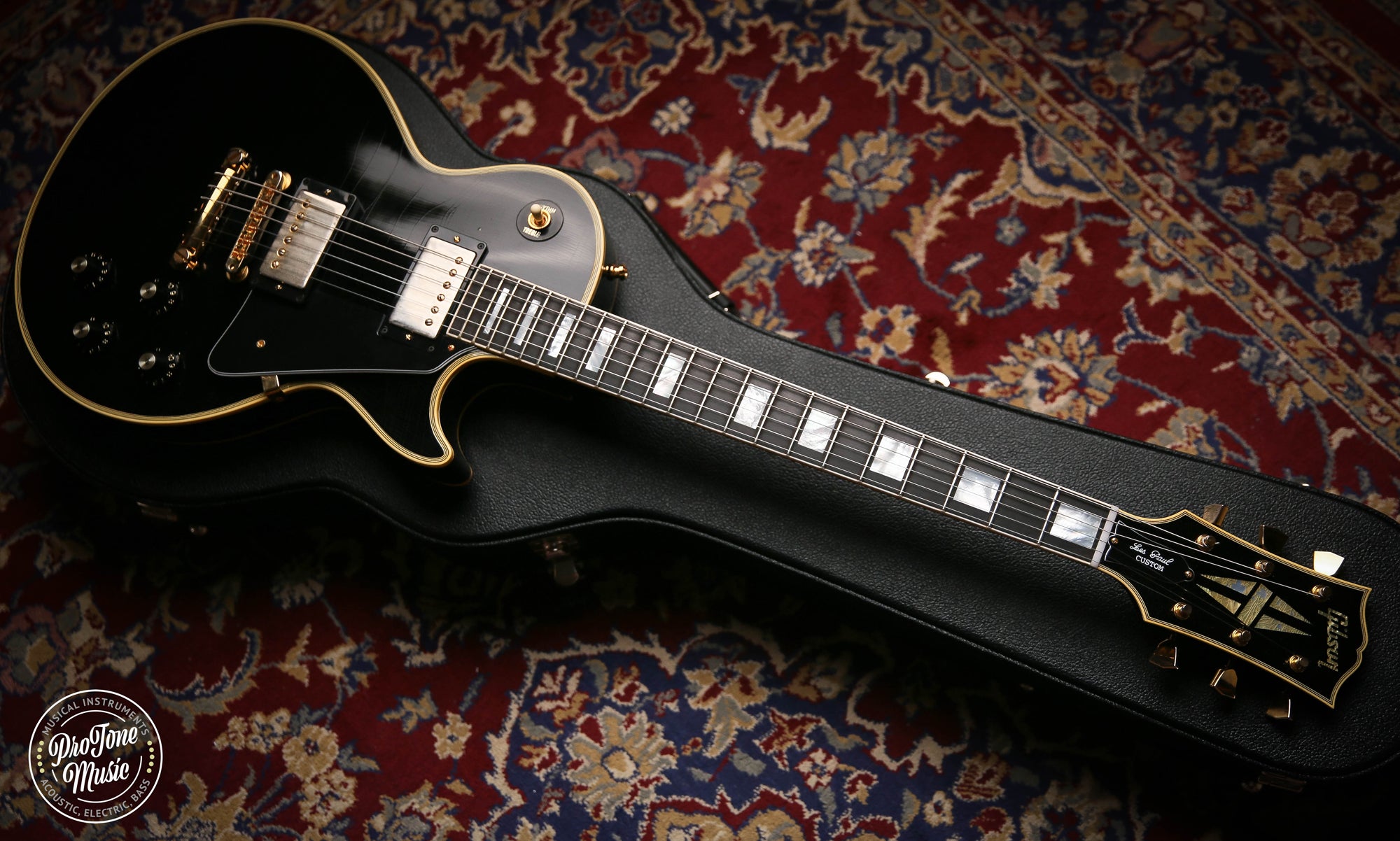 ギター Gibson Custom Shop Murphy Lab 1968 70th Gibson Custom Murphy Lab 1968 Les Paul Custom Reissue Ultra
