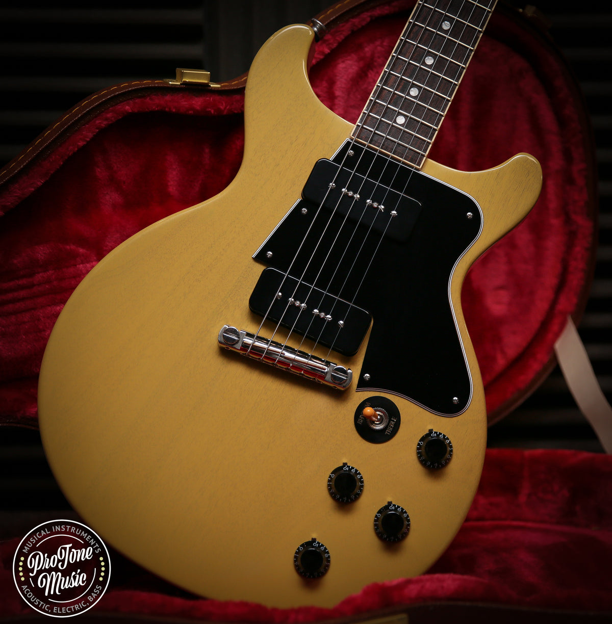 2022 Gibson USA Les Paul Special Double Cutaway P90 TV Yellow