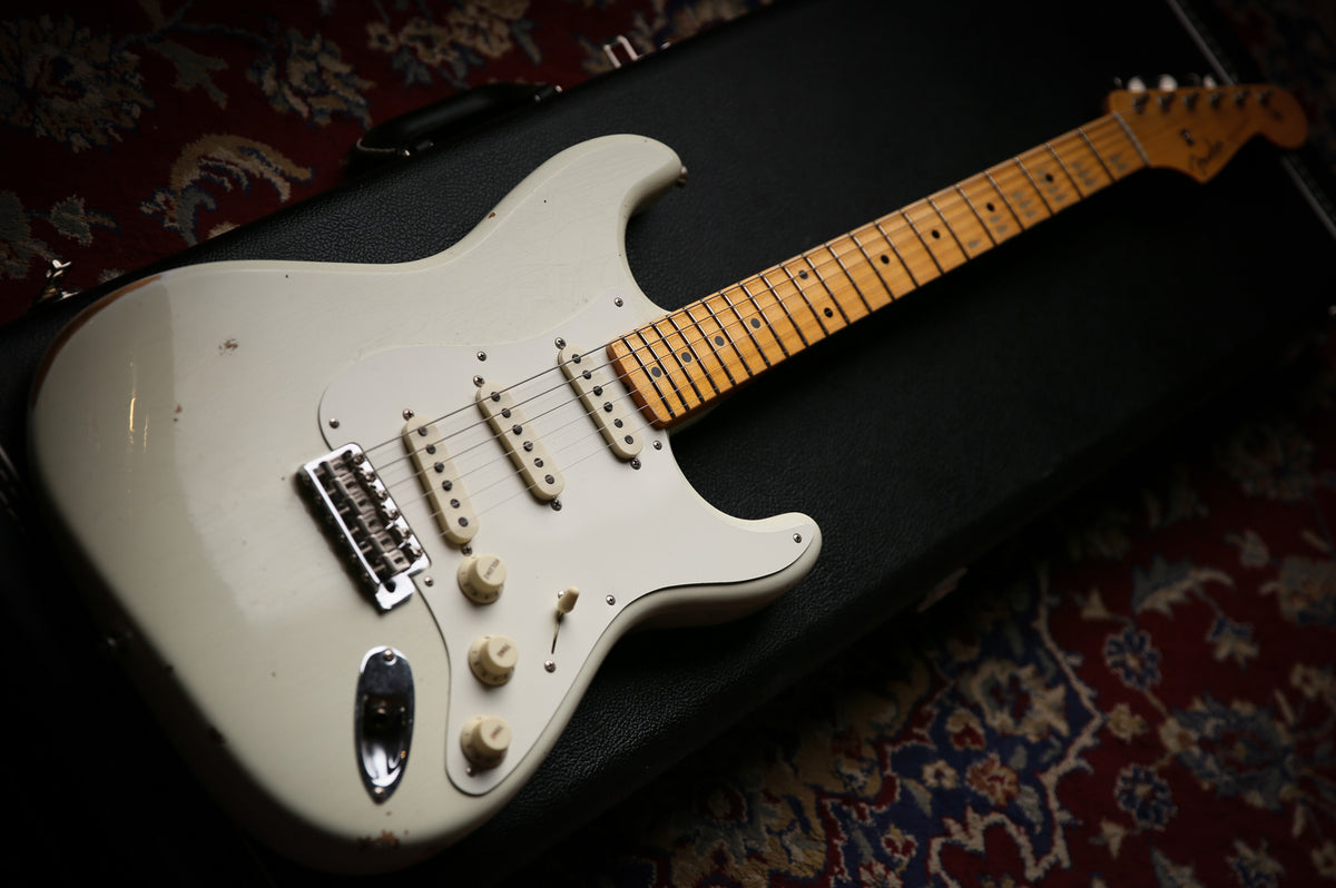 2020 Fender USA Custom Shop 56&#39; Stratocaster Relic Indian Ivory Finish