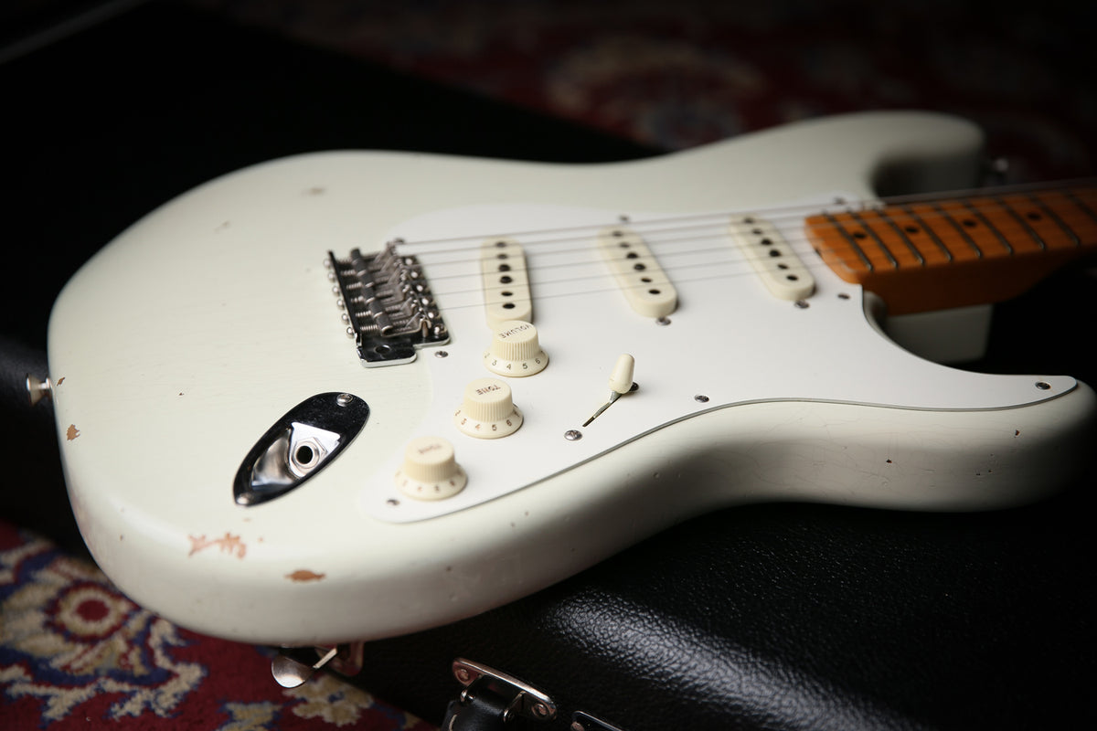 2020 Fender USA Custom Shop 56&#39; Stratocaster Relic Indian Ivory Finish