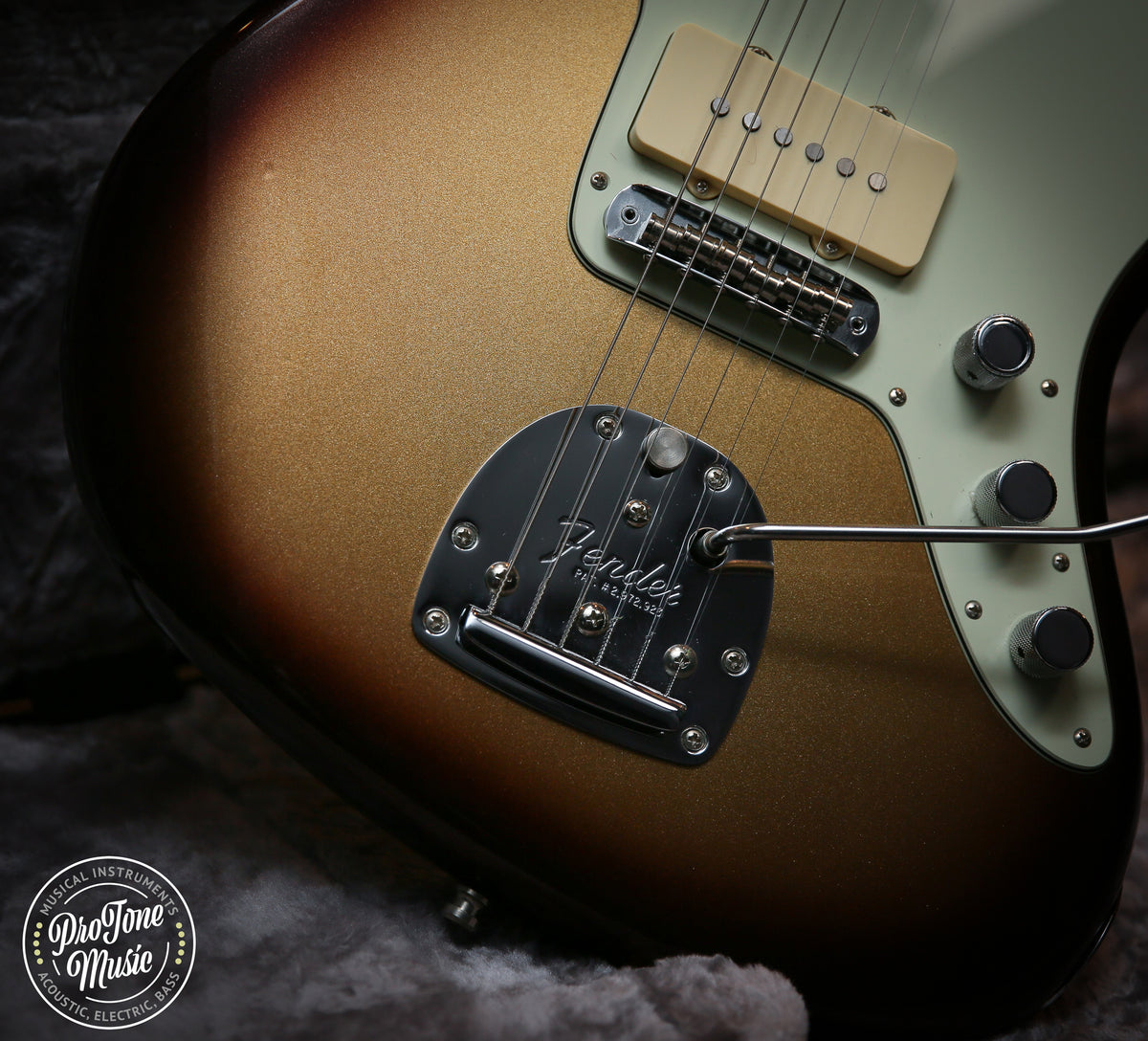 2023 Fender American Ultra Jazzmaster Mocha Burst CREAMERY PICKUPS