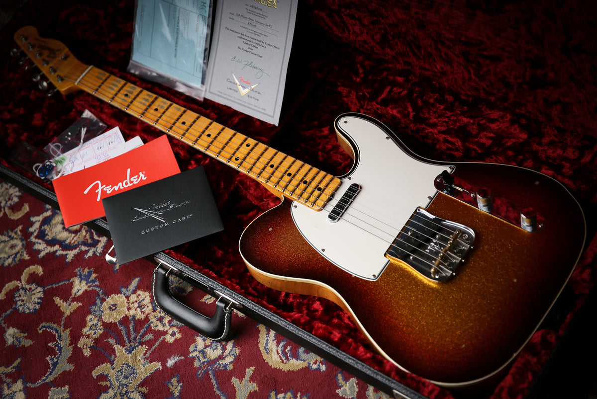 2007 Fender USA Custom Shop 56&#39; Relic Stratocaster Two Tone Sunburst - ProTone Music