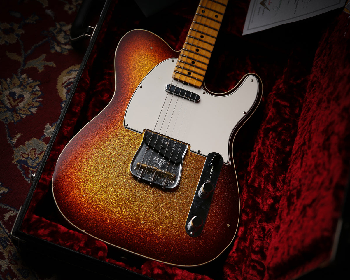 2007 Fender USA Custom Shop 56&#39; Relic Stratocaster Two Tone Sunburst - ProTone Music