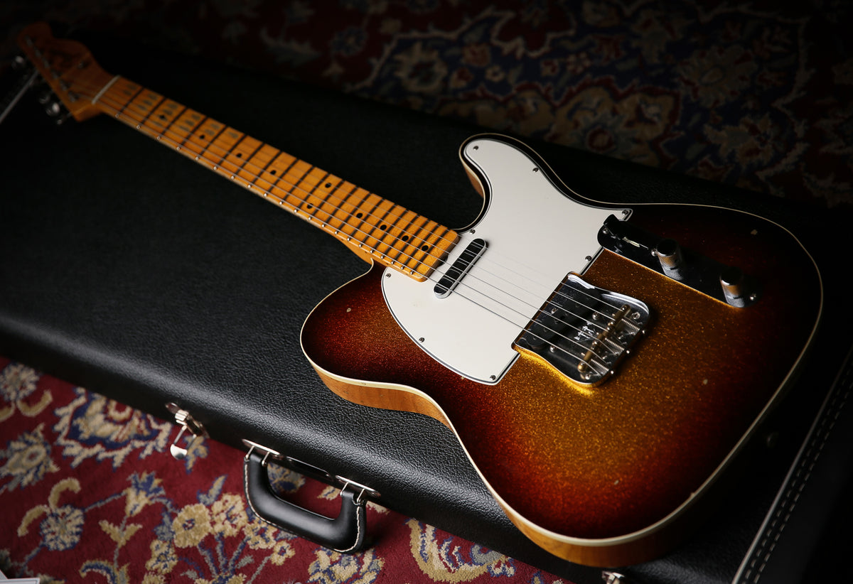 2007 Fender USA Custom Shop 56&#39; Relic Stratocaster Two Tone Sunburst - ProTone Music