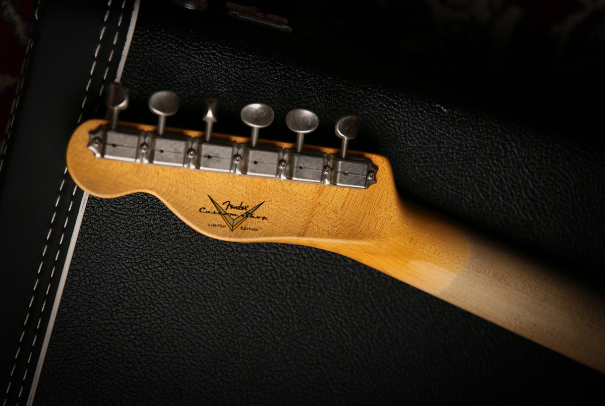 2007 Fender USA Custom Shop 56&#39; Relic Stratocaster Two Tone Sunburst - ProTone Music
