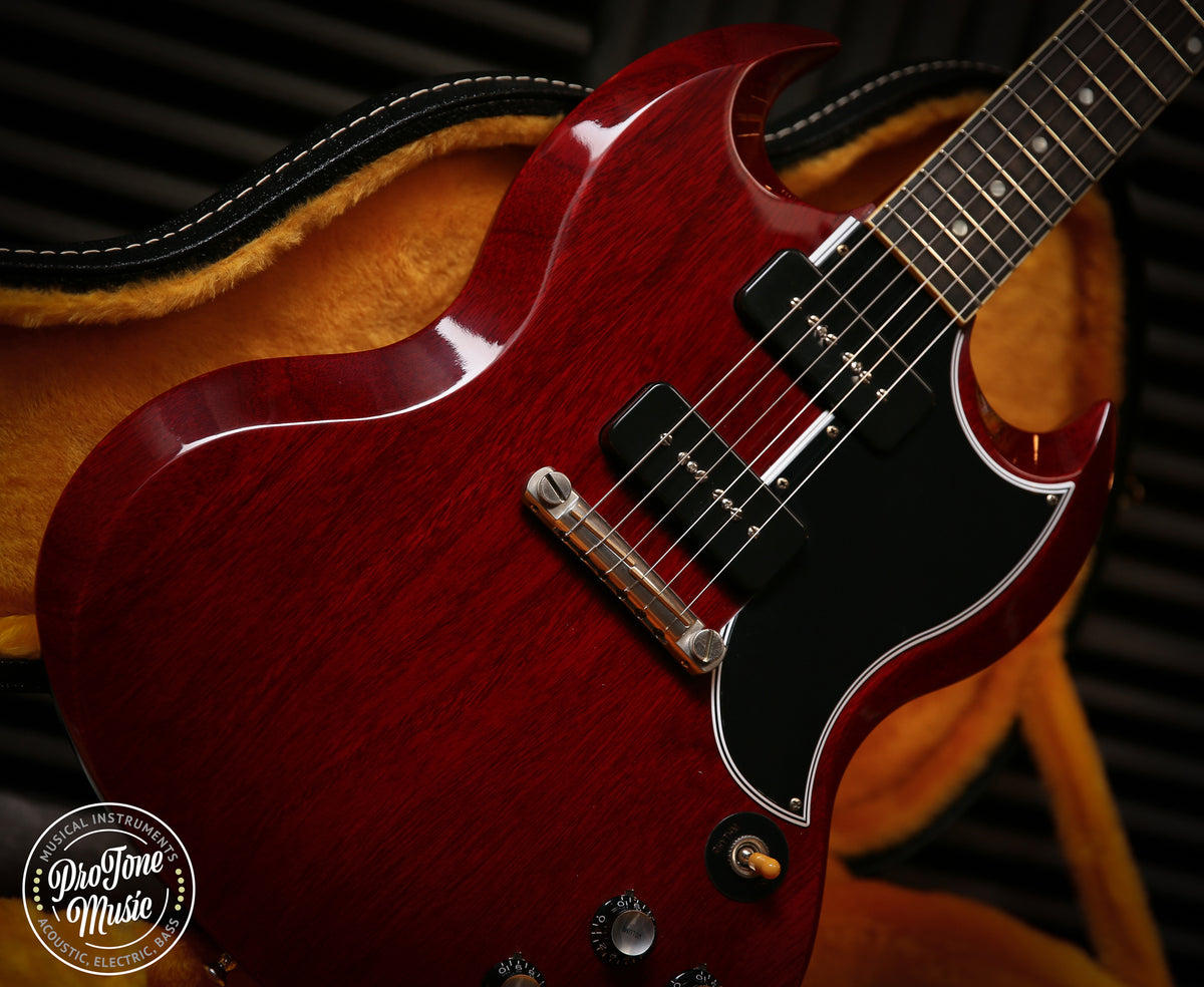2022 Gibson USA Custom Shop SG 63' Special VOS Cherry Red