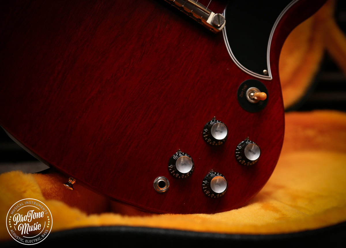 2022 Gibson USA Custom Shop SG 63' Special VOS Cherry Red