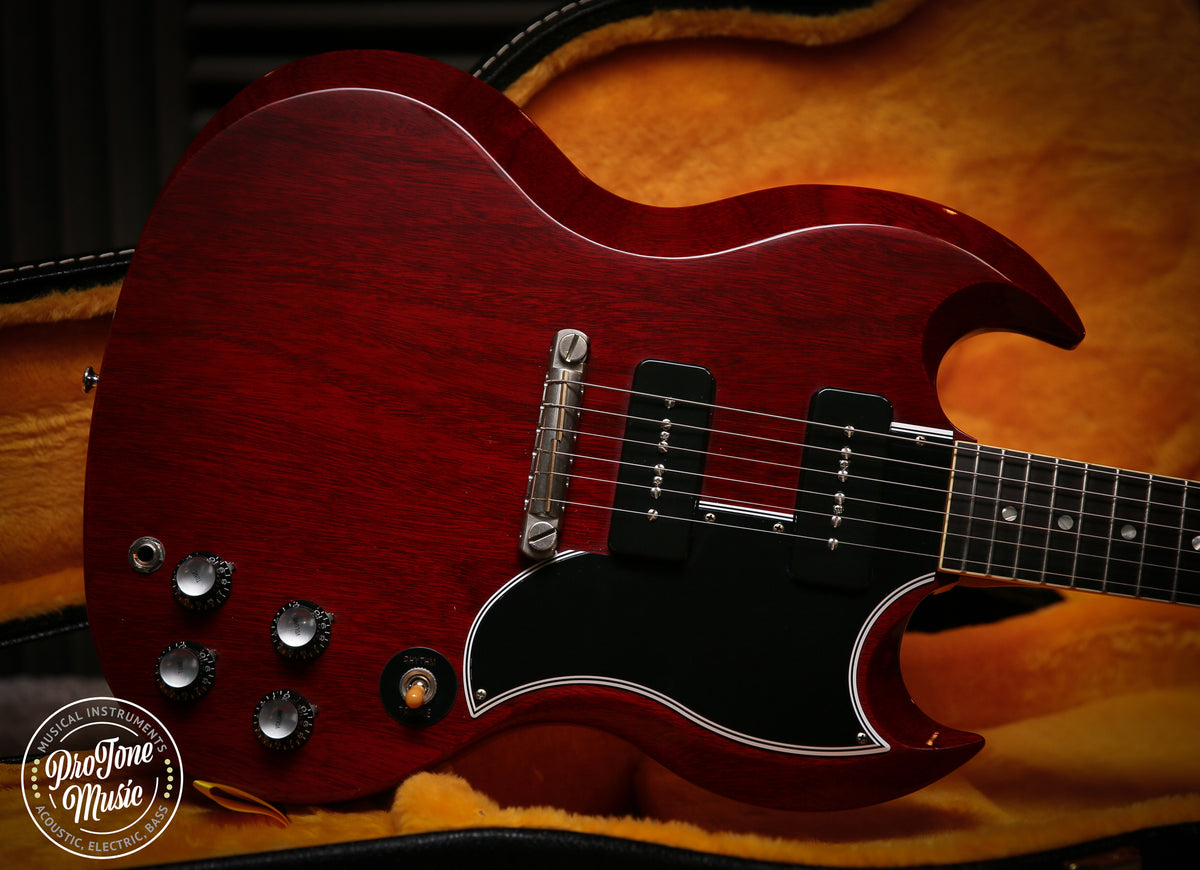 2022 Gibson USA Custom Shop SG 63' Special VOS Cherry Red