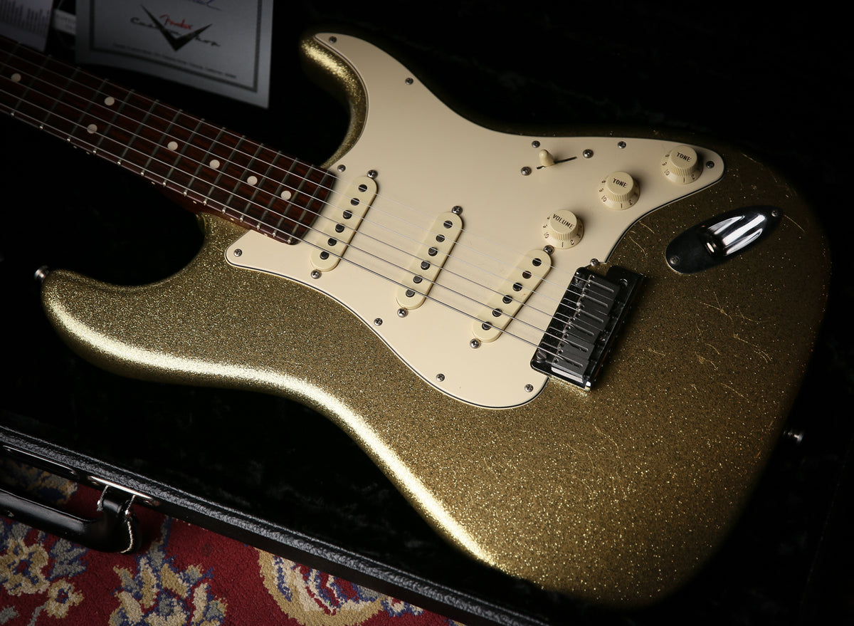 Fender Custom Shop Closet Classic Masterbuilt Greg Fessler Gold Sparkle