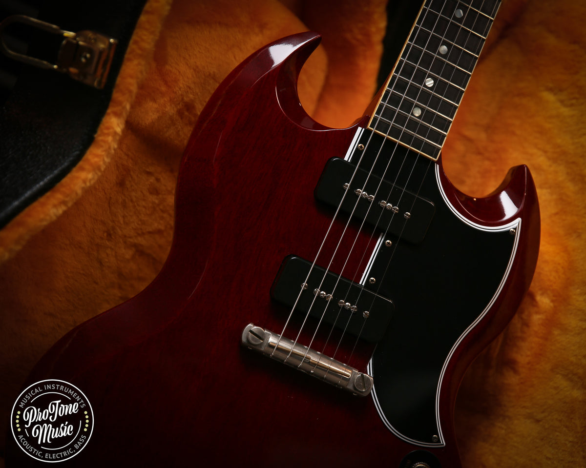 2022 Gibson USA Custom Shop SG 63' Special VOS Cherry Red