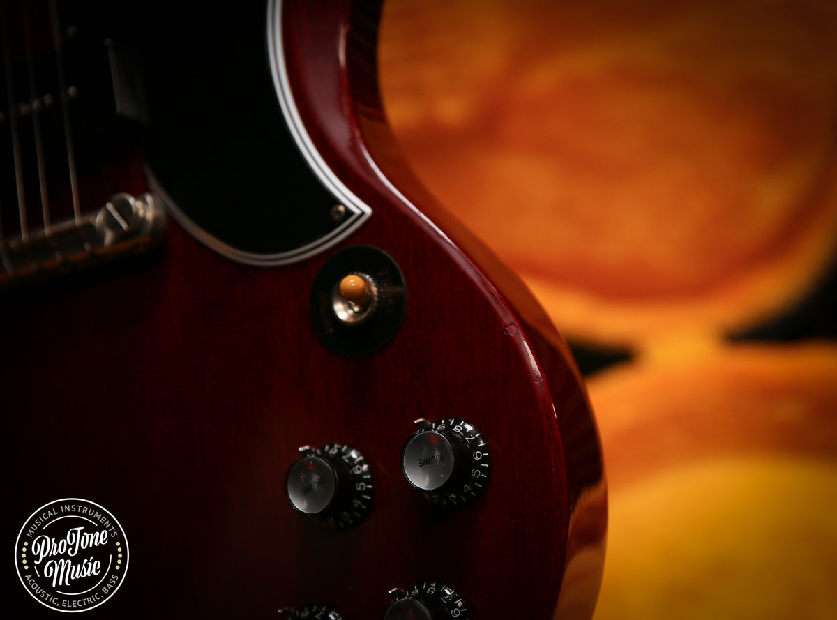 2022 Gibson USA Custom Shop SG 63' Special VOS Cherry Red