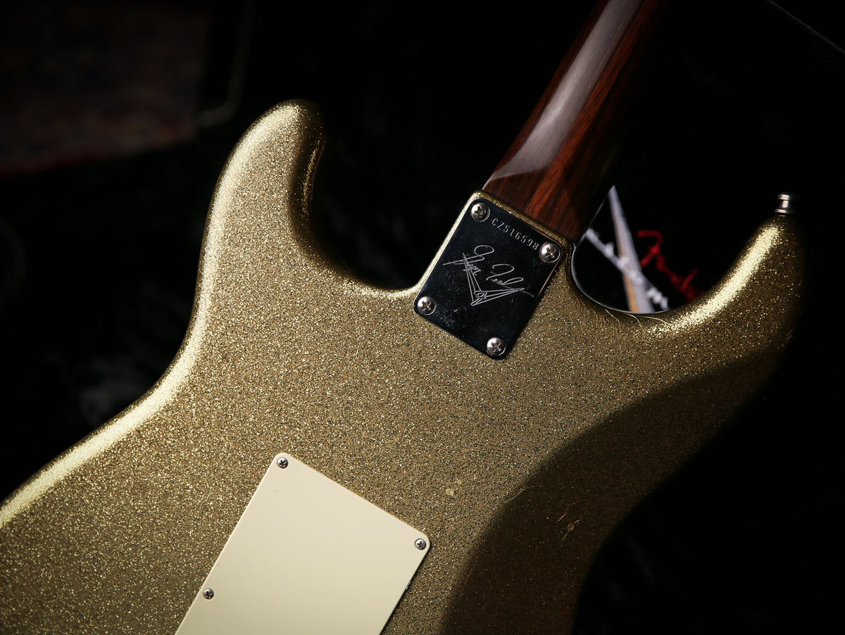 Fender Custom Shop Closet Classic Masterbuilt Greg Fessler Gold Sparkle
