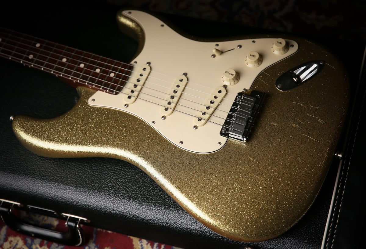 Fender Custom Shop Closet Classic Masterbuilt Greg Fessler Gold Sparkle