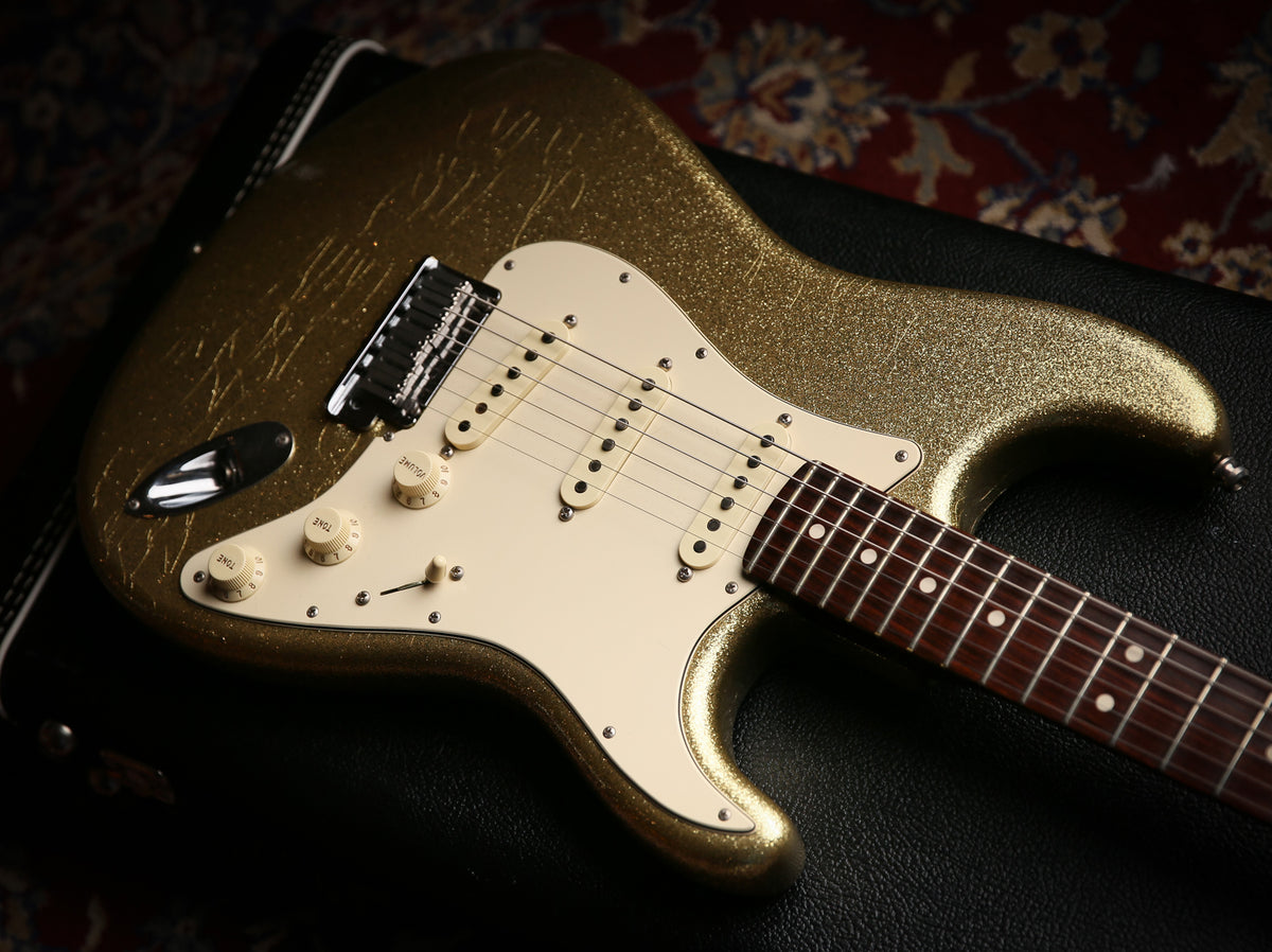 Fender Custom Shop Closet Classic Masterbuilt Greg Fessler Gold Sparkle