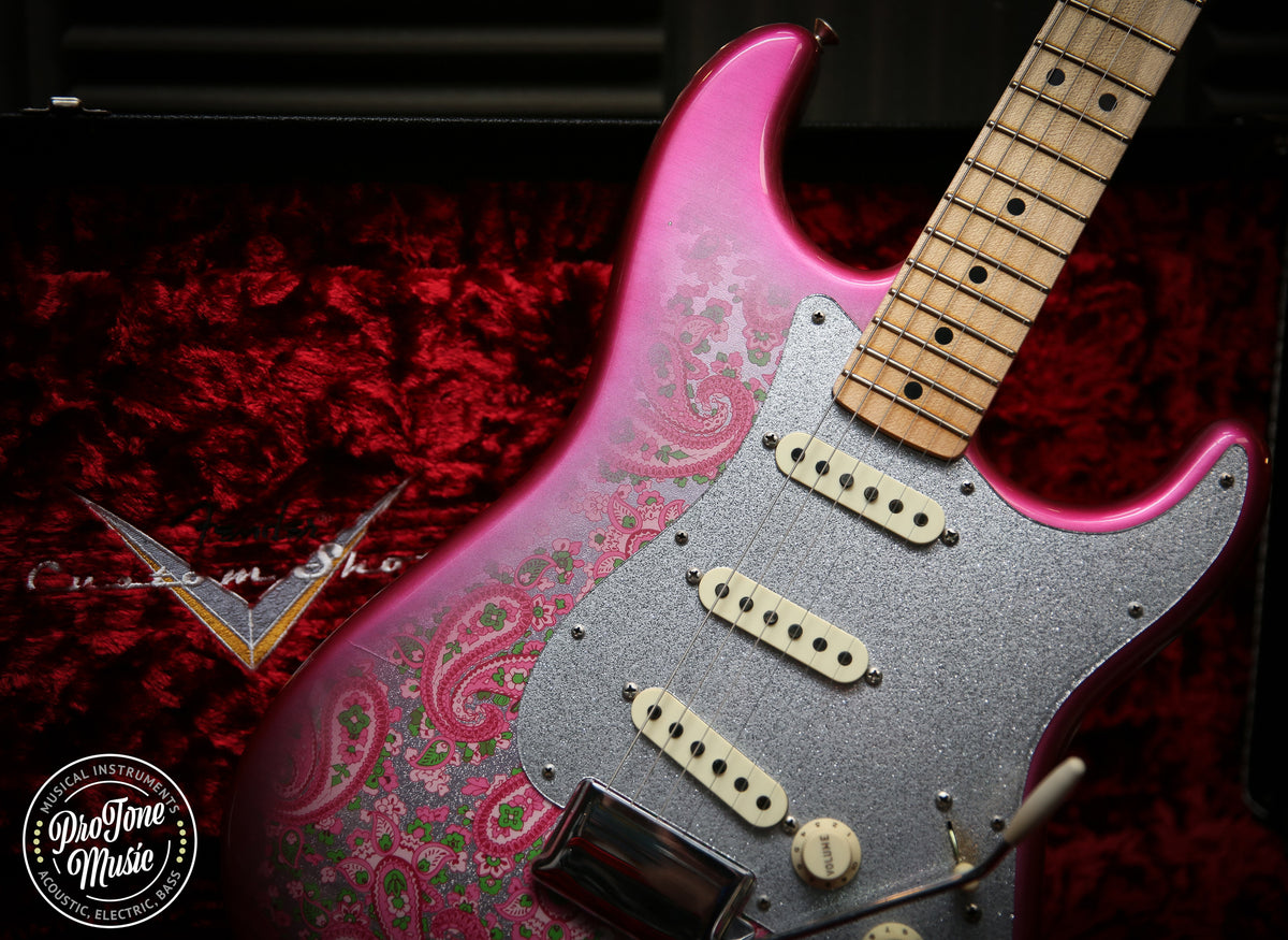 Fender Custom Shop EU Masterdesign 69 Stratocaster 2018 Pink Paisley