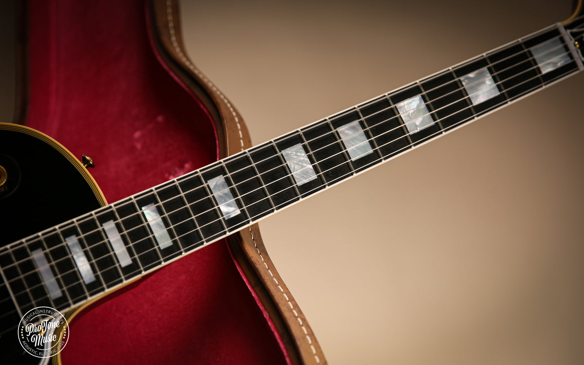 Gibson Custom Shop 54' Reissue Les Paul Custom VOS Staple Pickup Ebony - ProTone Music Limited