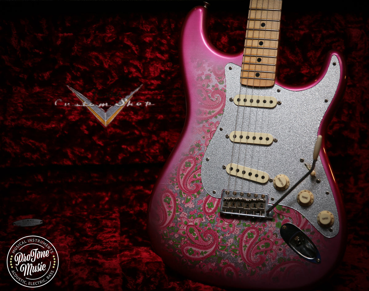 Fender Custom Shop EU Masterdesign 69 Stratocaster 2018 Pink Paisley
