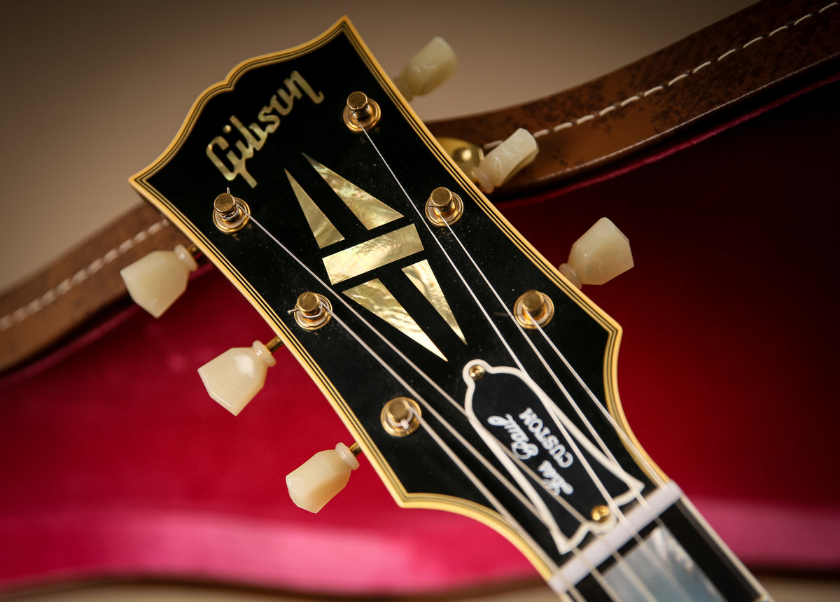 Gibson Custom Shop 54' Reissue Les Paul Custom VOS Staple Pickup Ebony - ProTone Music Limited