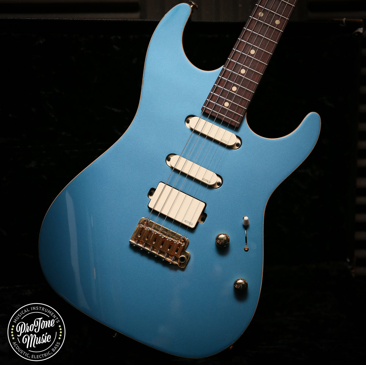 Suhr Limited Edition Standard Legacy HSS Floyd Pelham Blue