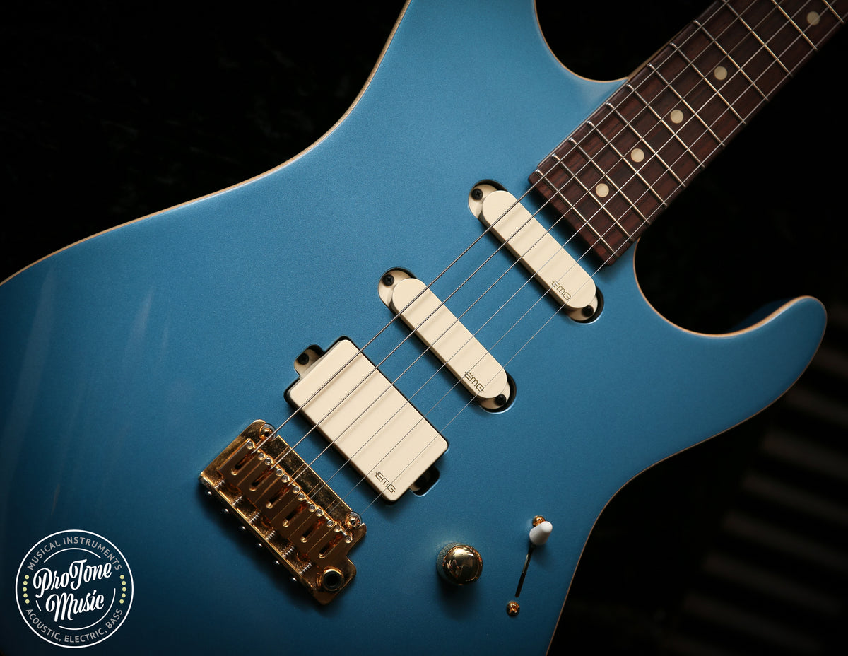 Suhr Limited Edition Standard Legacy HSS Floyd Pelham Blue