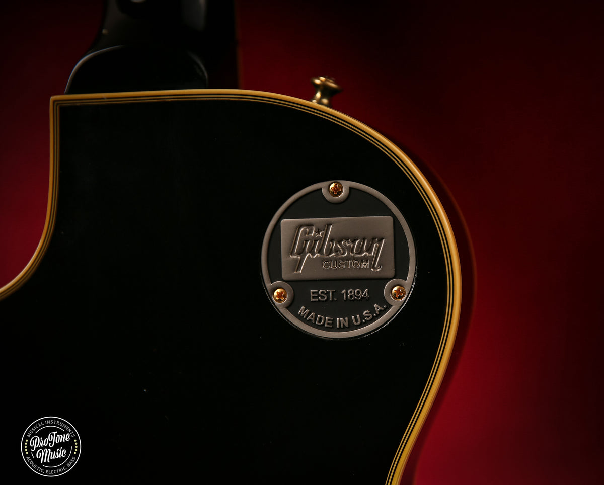 Gibson Custom Shop 54' Reissue Les Paul Custom VOS Staple Pickup Ebony - ProTone Music Limited