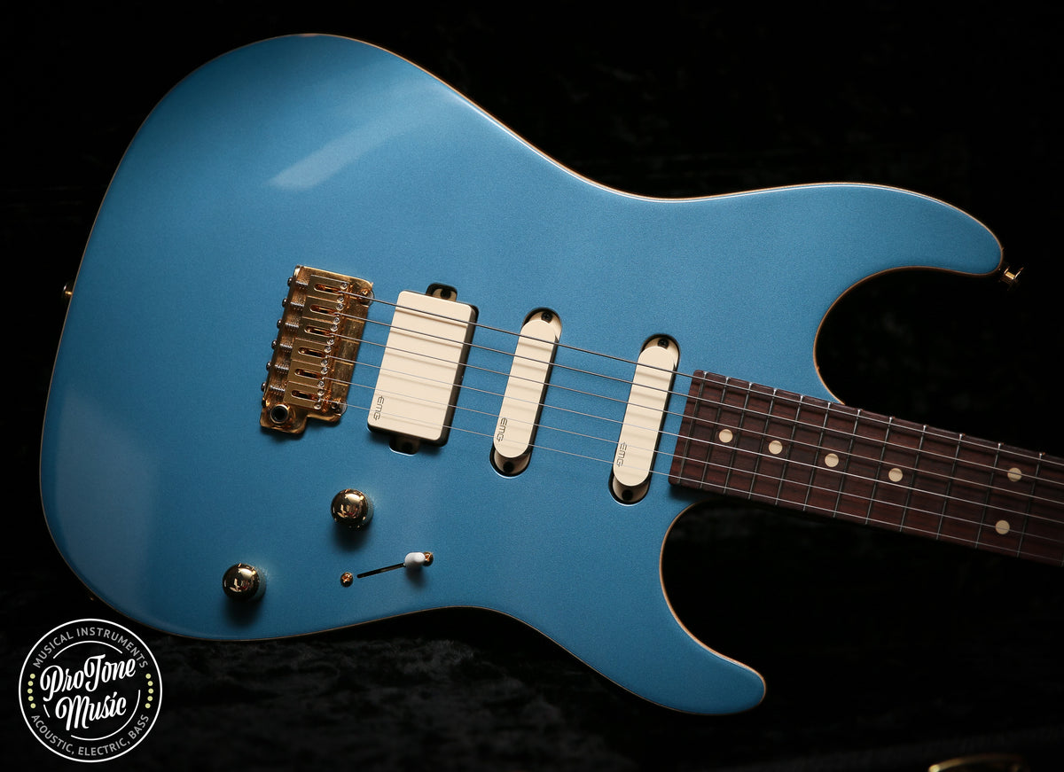 Suhr Limited Edition Standard Legacy HSS Floyd Pelham Blue