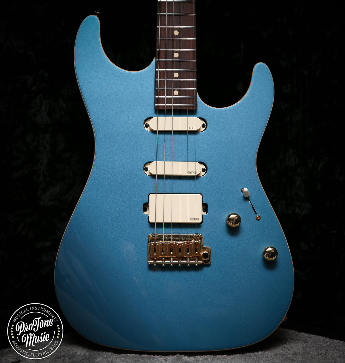 Suhr Limited Edition Standard Legacy HSS Floyd Pelham Blue