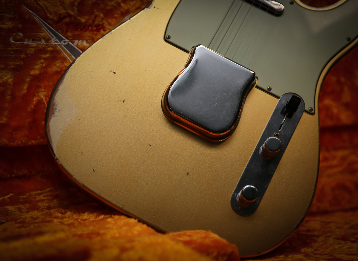 Fender Custom Shop 61' Reissue Telecaster Relic Aztec Gold
