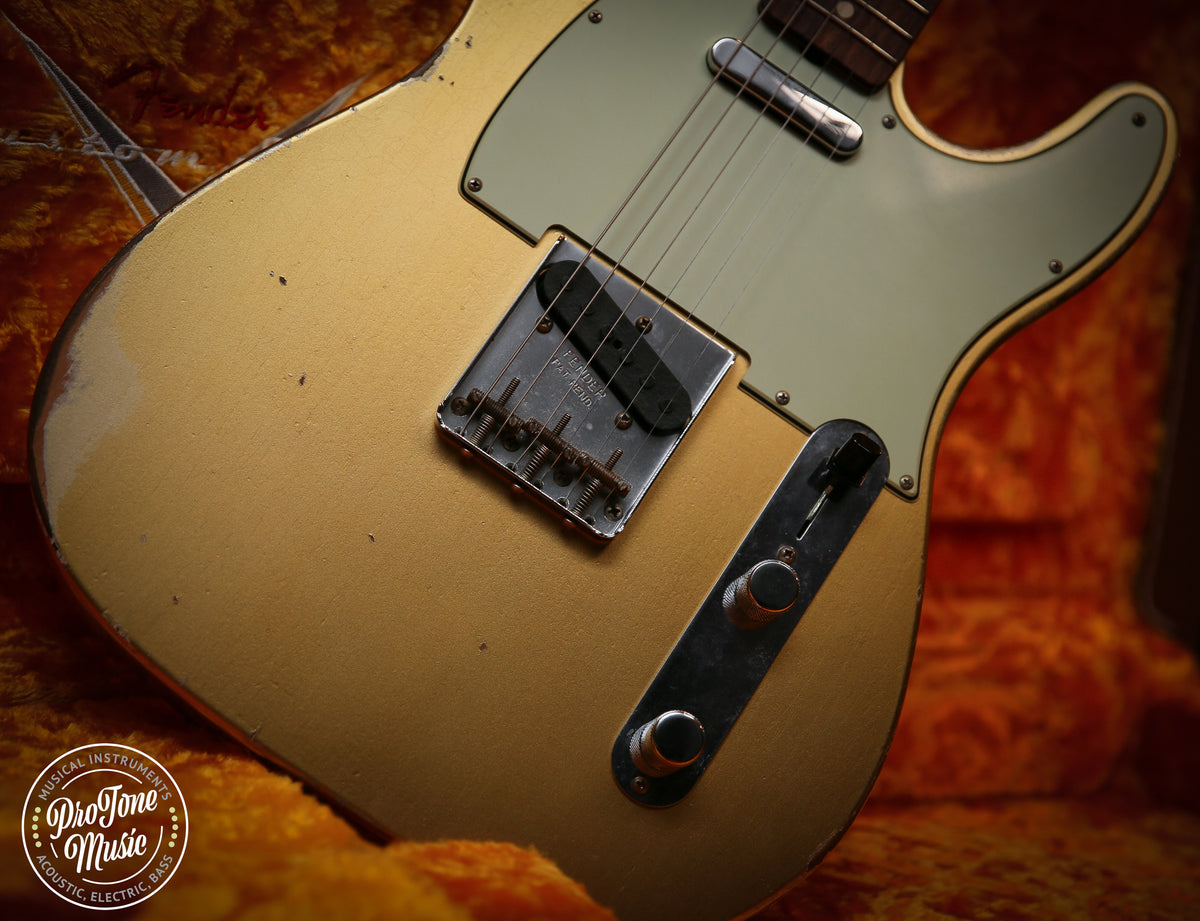 Fender Custom Shop 61' Reissue Telecaster Relic Aztec Gold