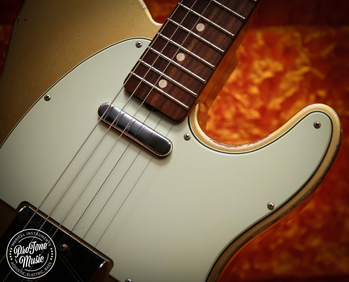 Fender Custom Shop 61' Reissue Telecaster Relic Aztec Gold