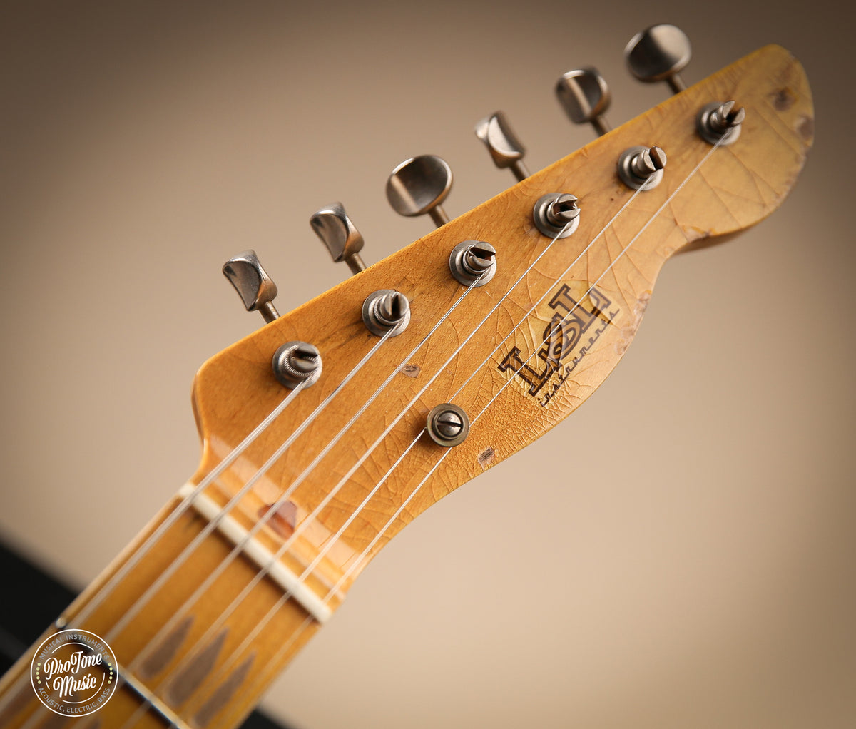 LsL Instruments T-Bone 52 "Cice" Relic 100th Guitar Made Butterscotch Blonde