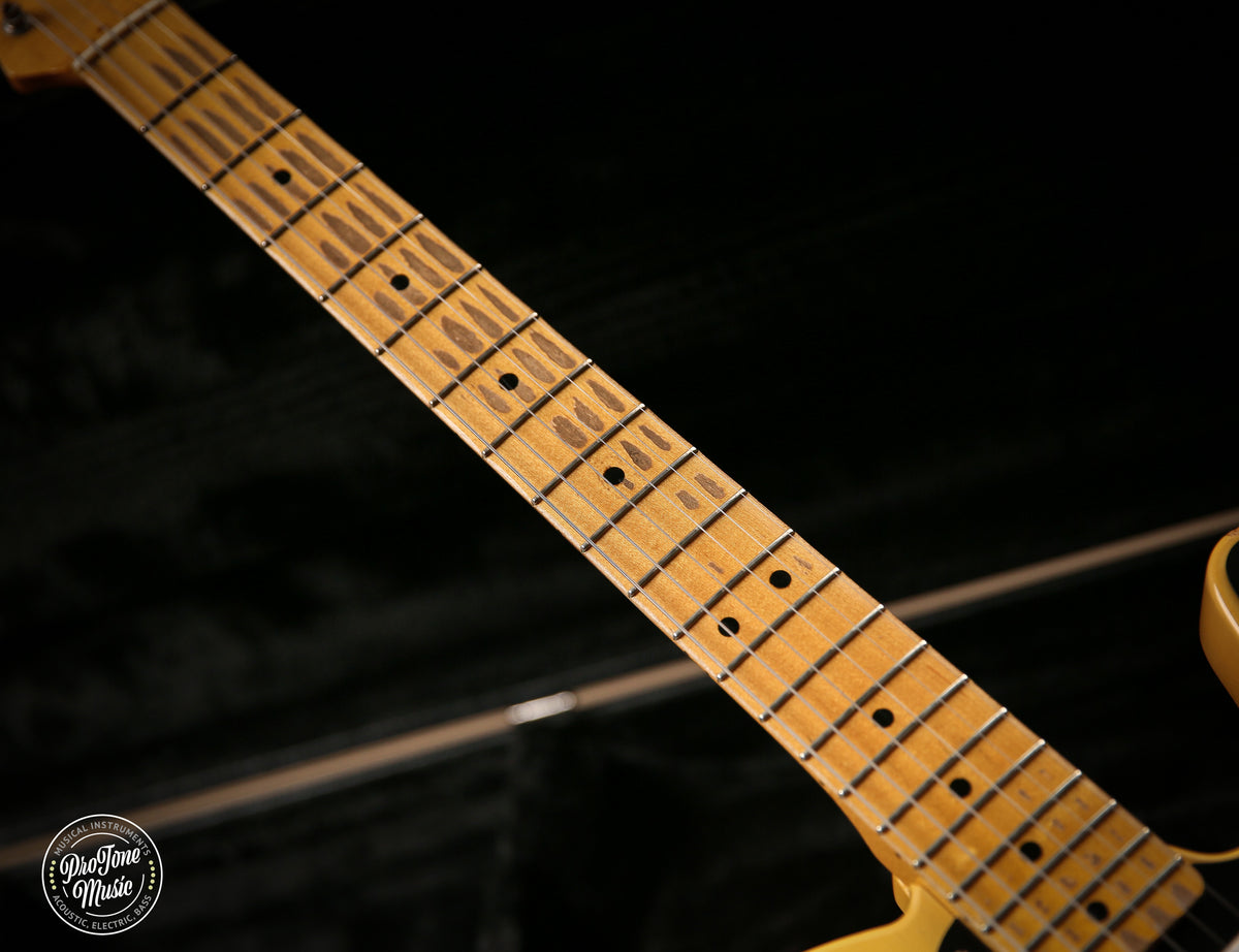 LsL Instruments T-Bone 52 "Cice" Relic 100th Guitar Made Butterscotch Blonde