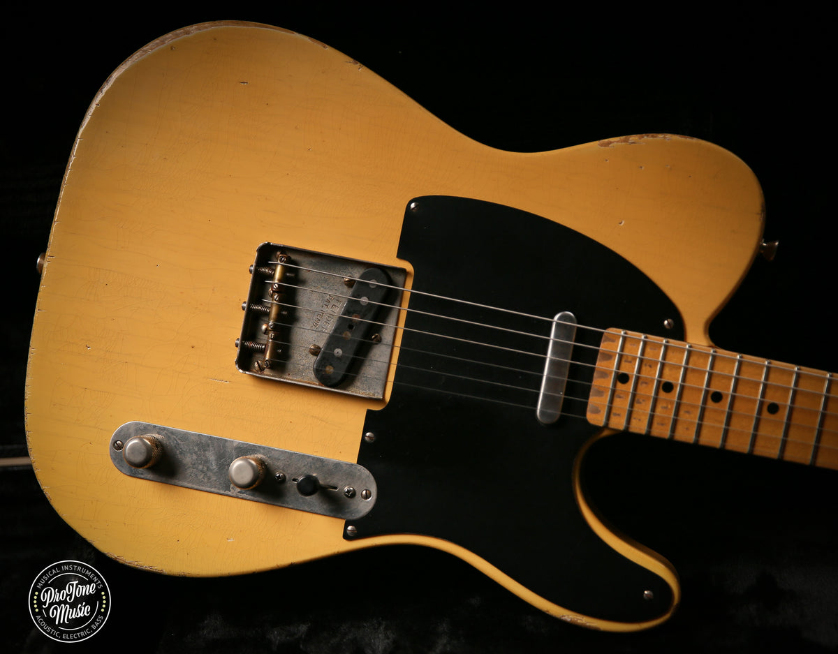 LsL Instruments T-Bone 52 "Cice" Relic 100th Guitar Made Butterscotch Blonde