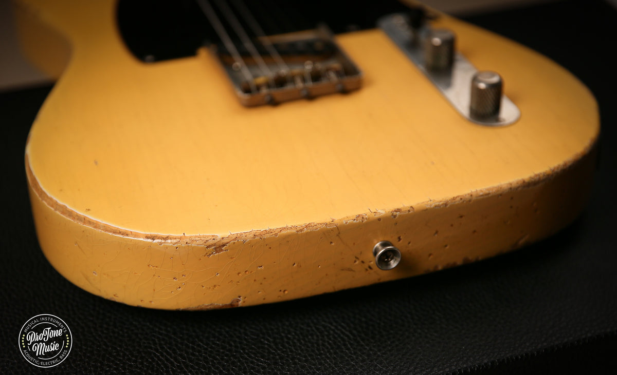 LsL Instruments T-Bone 52 "Cice" Relic 100th Guitar Made Butterscotch Blonde