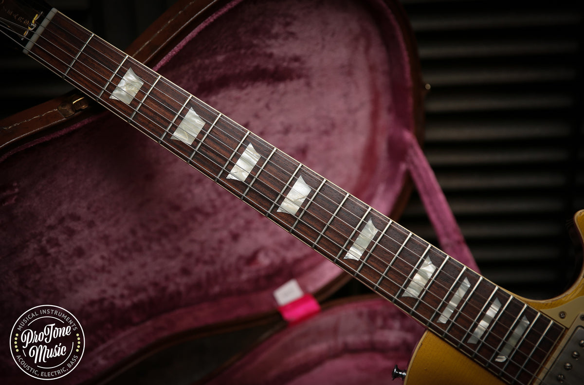 Gibson Les Paul 57' Custom Shop 60th Anniversary Heavy Aged Ltd Edition Goldtop