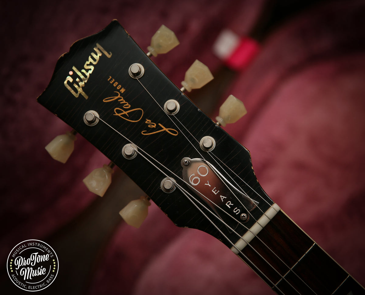 Gibson Les Paul 57' Custom Shop 60th Anniversary Heavy Aged Ltd Edition Goldtop