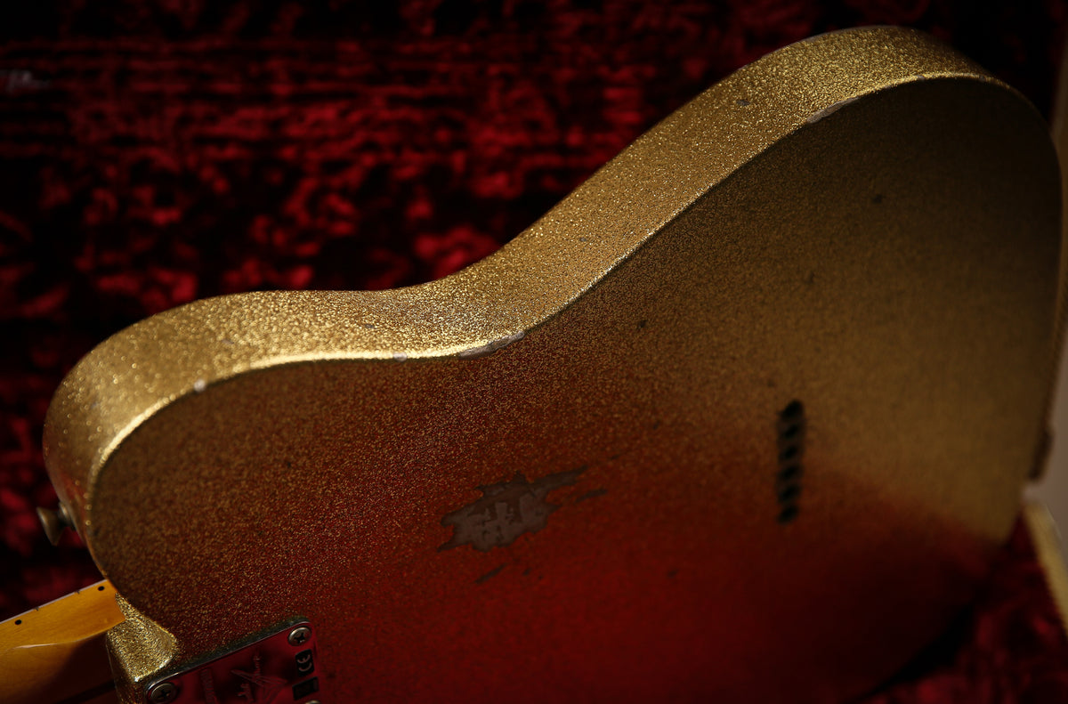Fender Custom Shop Ltd 55' Telecaster Relic Gold Sparkle