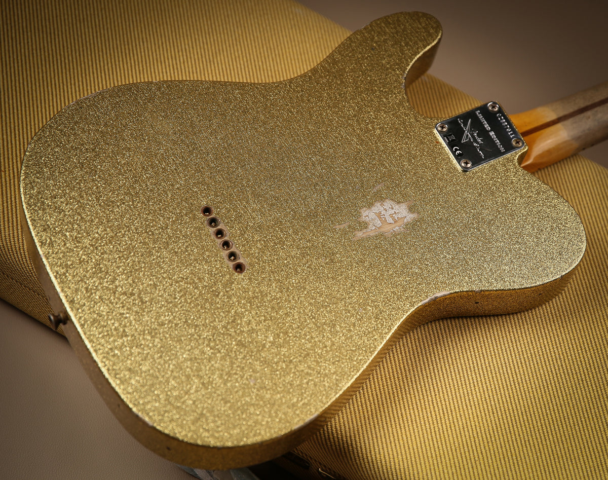 Fender Custom Shop Ltd 55' Telecaster Relic Gold Sparkle