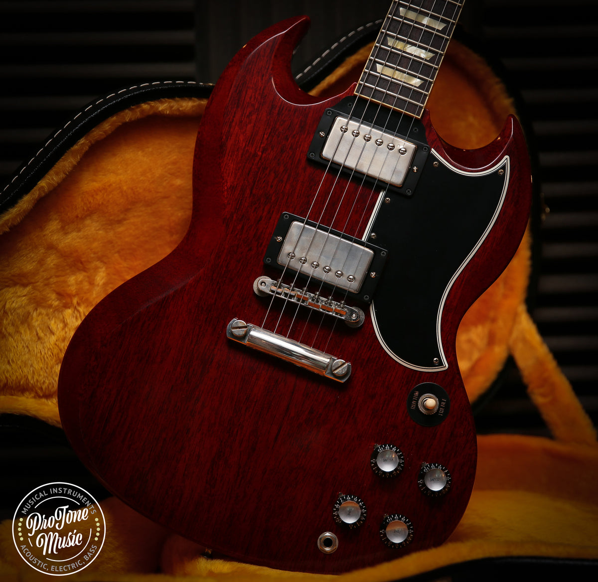 2024 Gibson USA Custom Shop 61' SG Standard VOS Cherry Red
