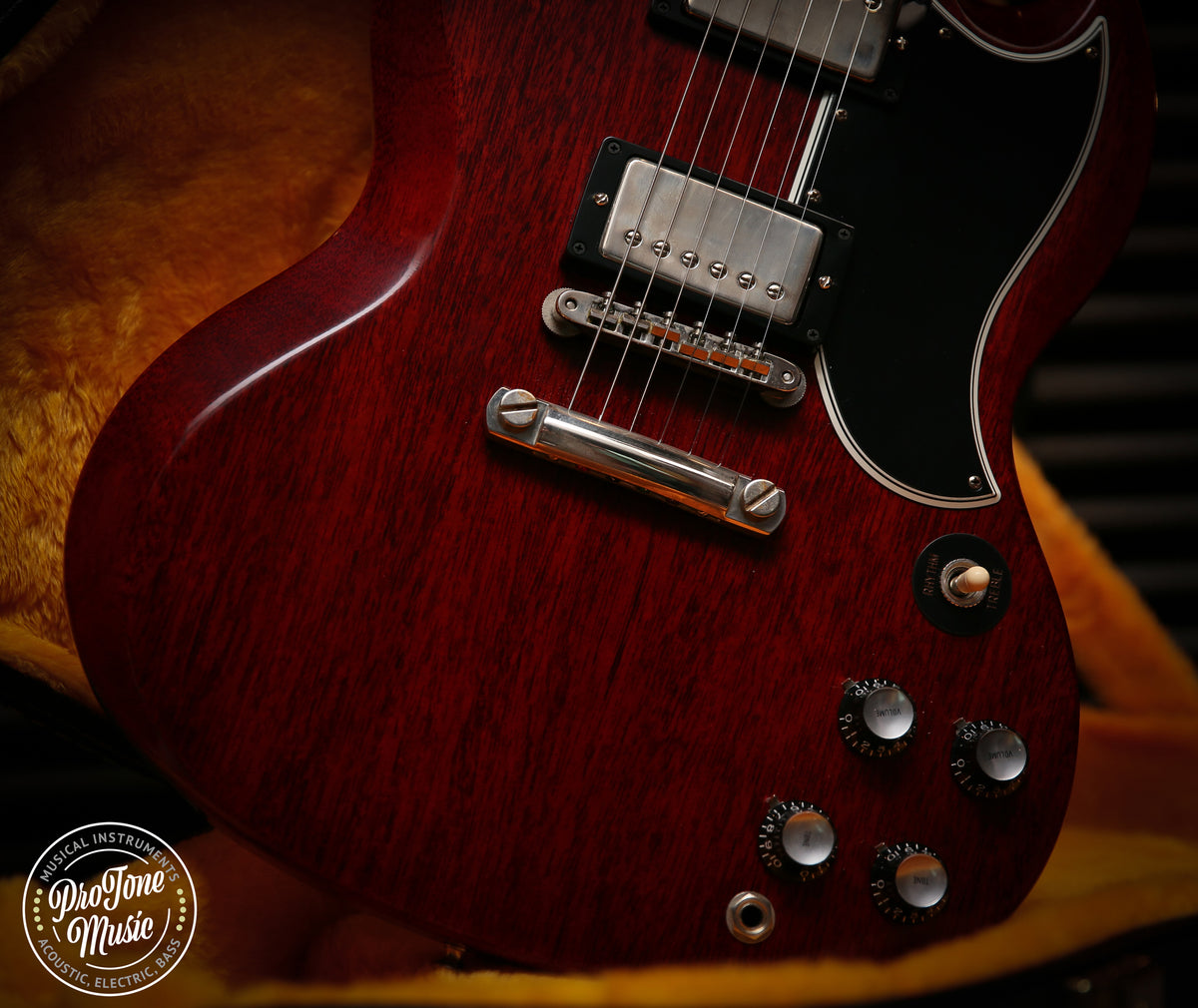2024 Gibson USA Custom Shop 61' SG Standard VOS Cherry Red