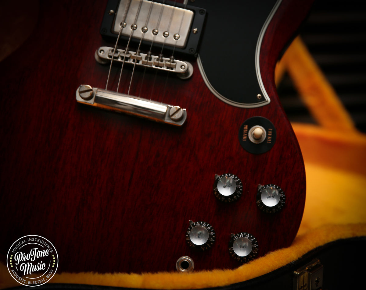 2024 Gibson USA Custom Shop 61' SG Standard VOS Cherry Red