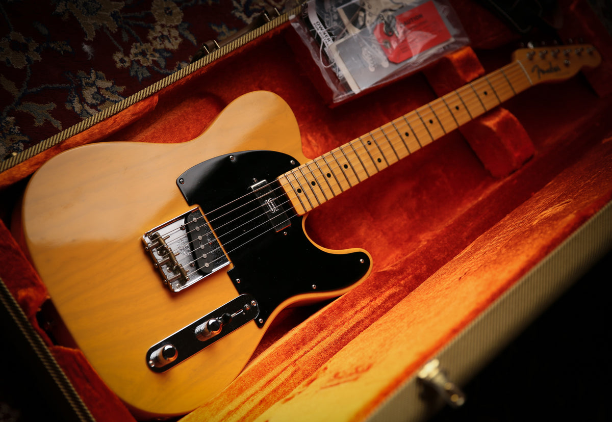 Fender USA Vintage 52&#39; Reissue Hot Rod Telecaster Butterscotch Blonde