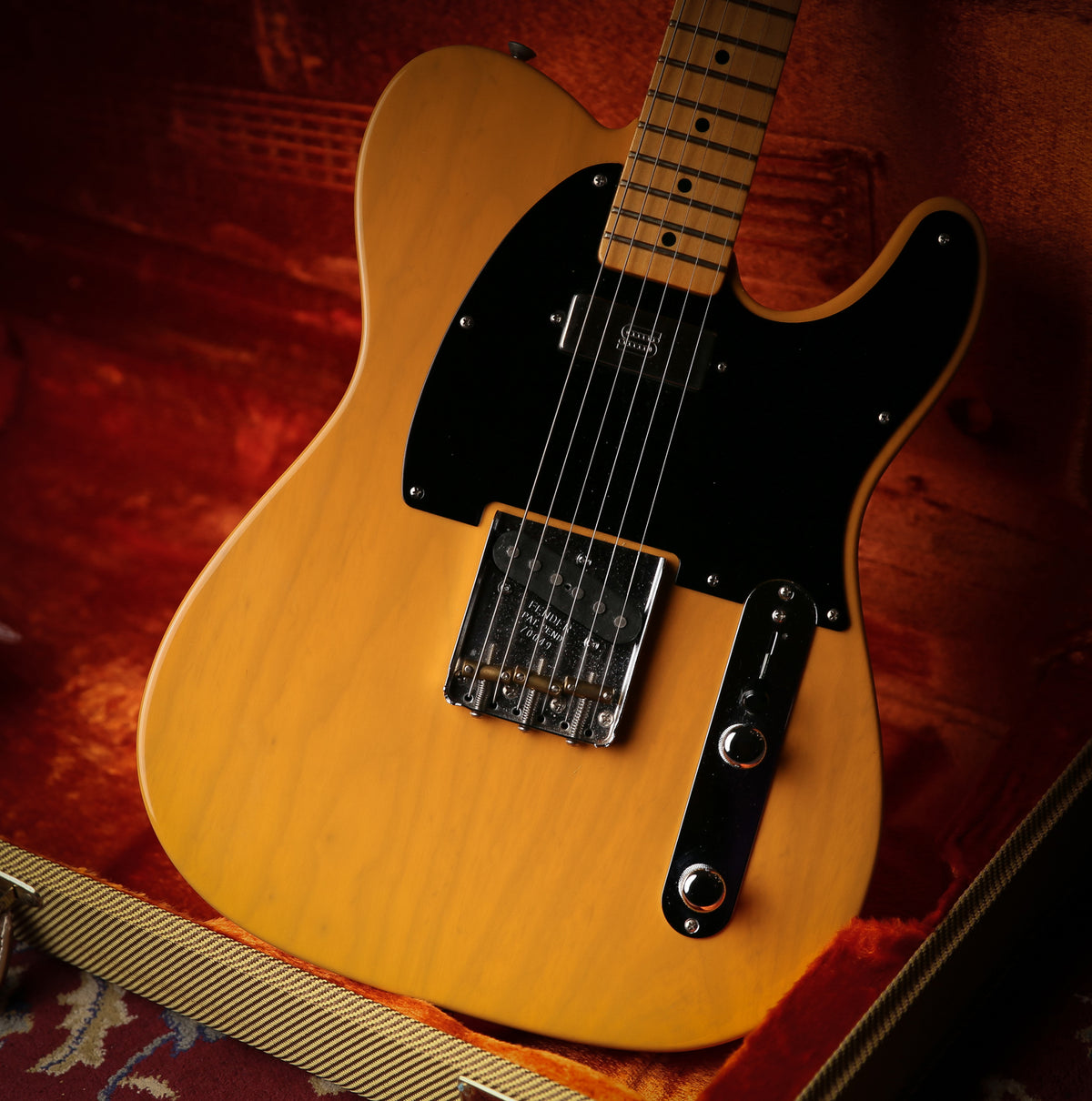 Fender USA Vintage 52&#39; Reissue Hot Rod Telecaster Butterscotch Blonde