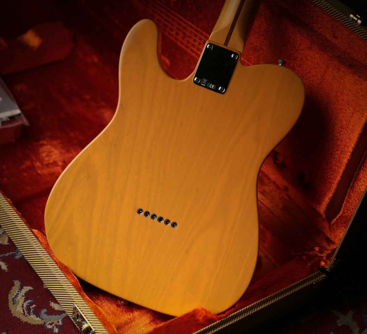 Fender USA Vintage 52&#39; Reissue Hot Rod Telecaster Butterscotch Blonde