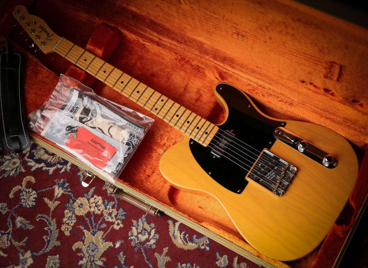 Fender USA Vintage 52&#39; Reissue Hot Rod Telecaster Butterscotch Blonde