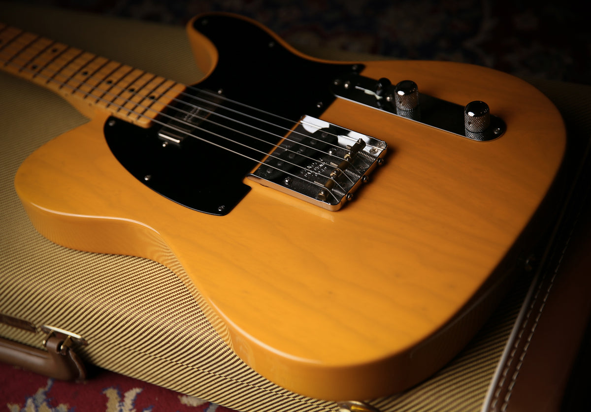 Fender USA Vintage 52&#39; Reissue Hot Rod Telecaster Butterscotch Blonde