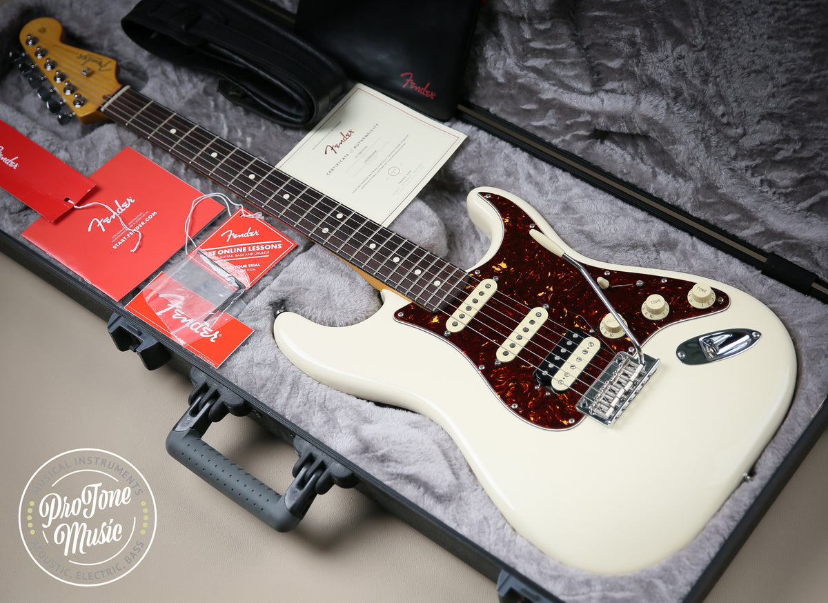 2023 Fender American Professional II Stratocaster HSS Olympic White