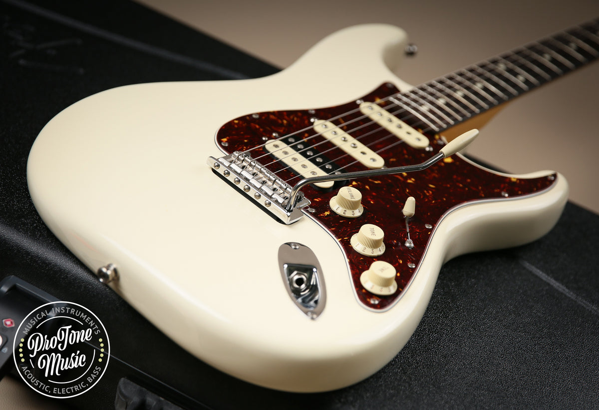 2023 Fender American Professional II Stratocaster HSS Olympic White
