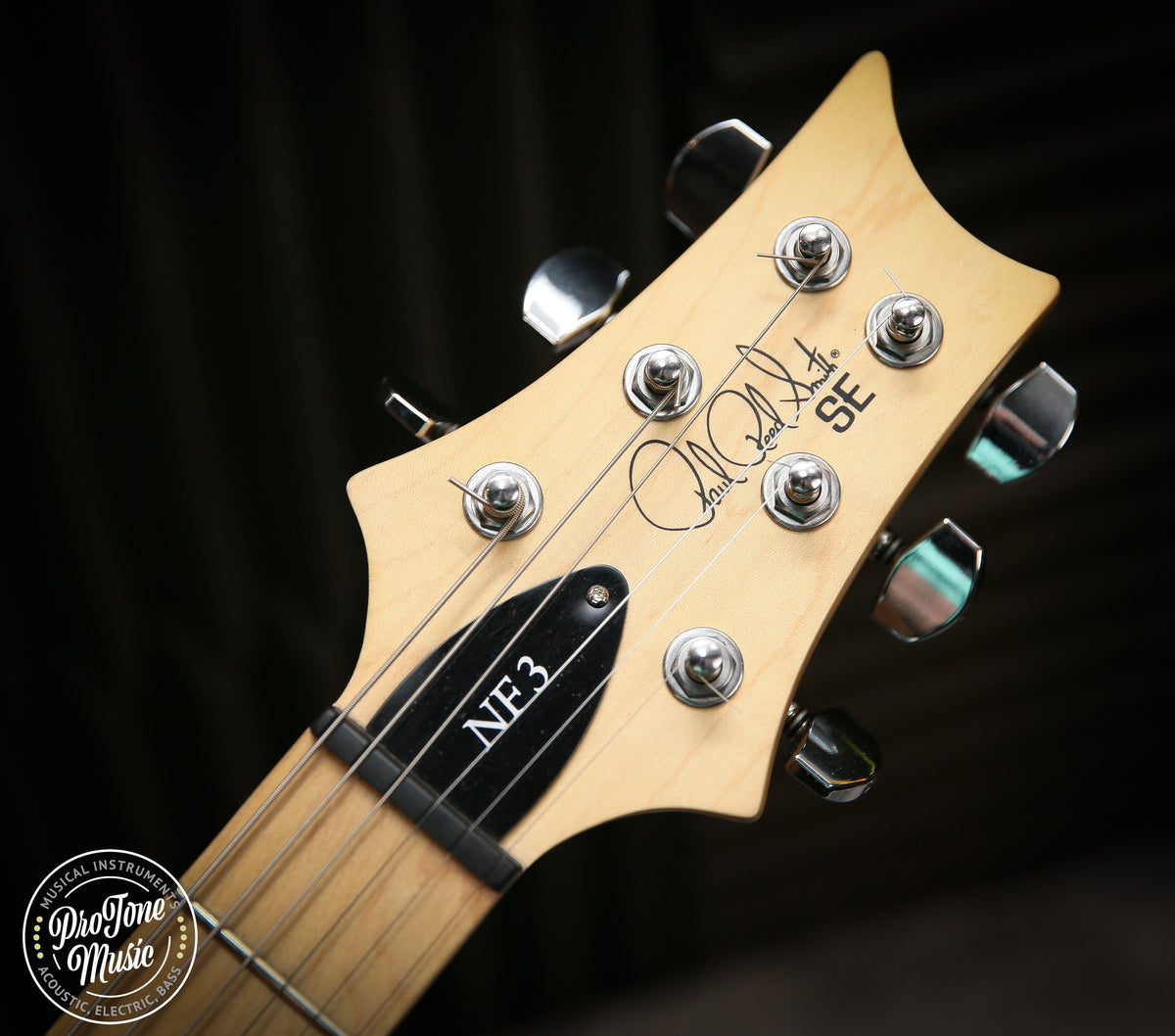 PRS SE NF3 Ice Blue Metallic