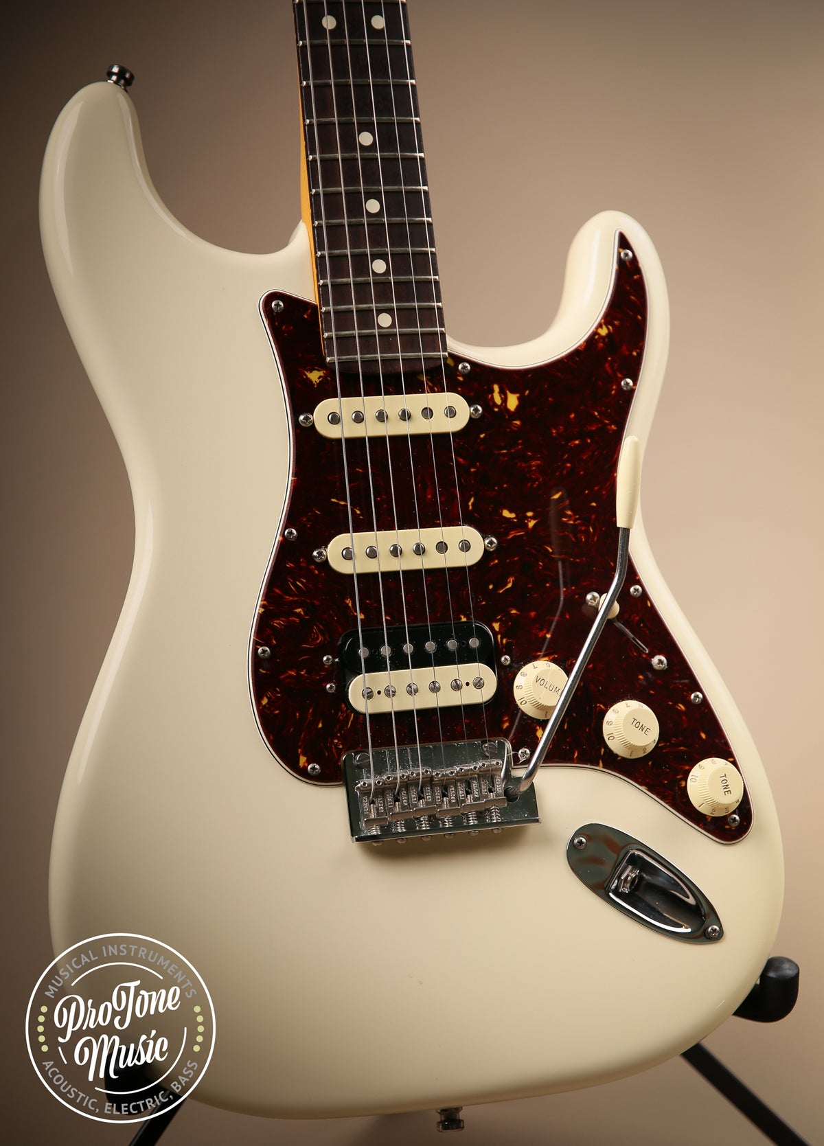 2023 Fender American Professional II Stratocaster HSS Olympic White